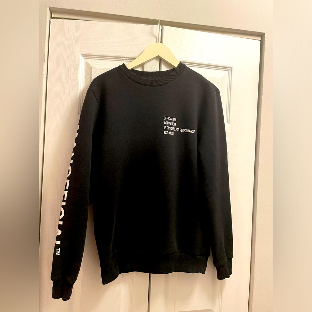 MAN  OFFICIAL ACTIVE GYM LOGO SWEATSHIRT Size S